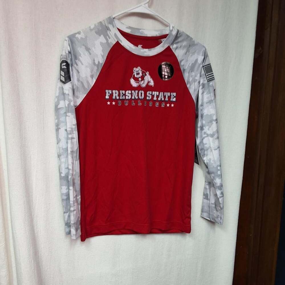 Colosseum Fresno State Bulldogs Long Sleeve Youth M (12-14) Shirt